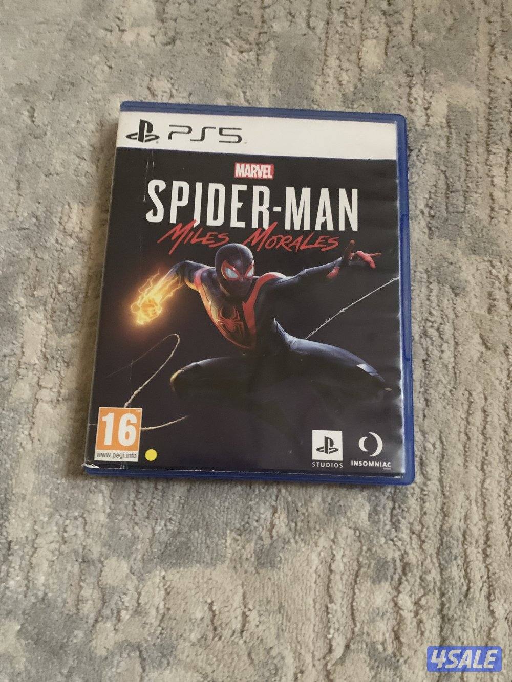 شريط SPIDER MAN MILES MORALES1