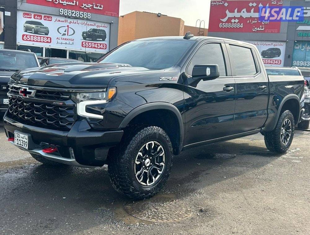 شيفرولية سلفرادو ZR2 -6.2L موديل 2023 ماشى 78.000 k.m8