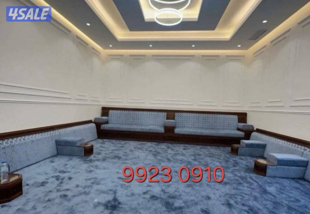 تنجيد وتفصيل مساند وديوانيات وجلسات وكنب وكل الستاير وسجاد قص8