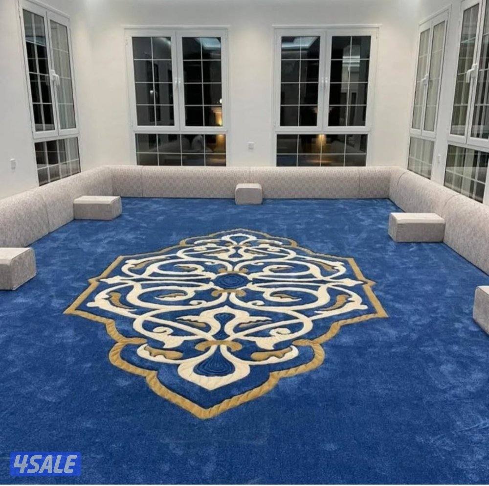 تنجيد جميع اثاث سجاد قص حفر ثيل أخضر باركيه5