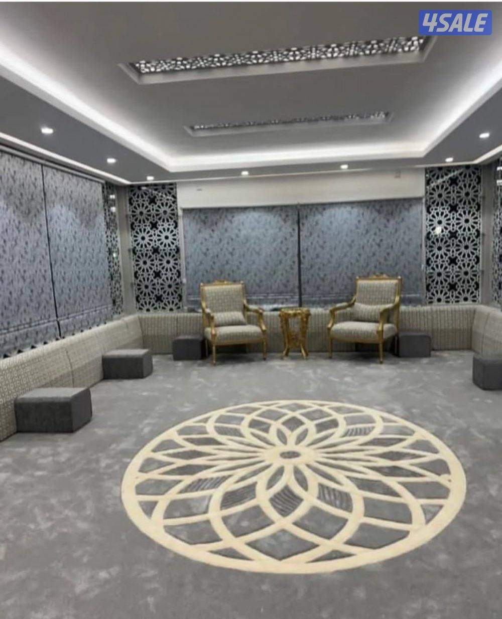 تنجيد جميع اثاث سجاد قص حفر ثيل أخضر باركيه4