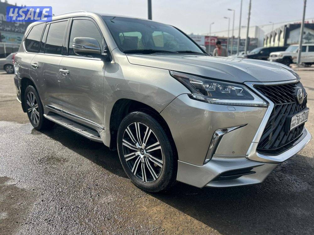 لكزس LX570 s موديل 2018 ماشى 158.000 k.m  وارد الساير .صبغ وكالة1