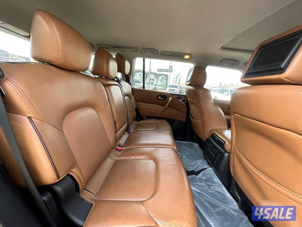 نيسان باترول بلاتنيوم.V8 موديل 2014 ماشى 332.000 k.m وارد البابطين .5