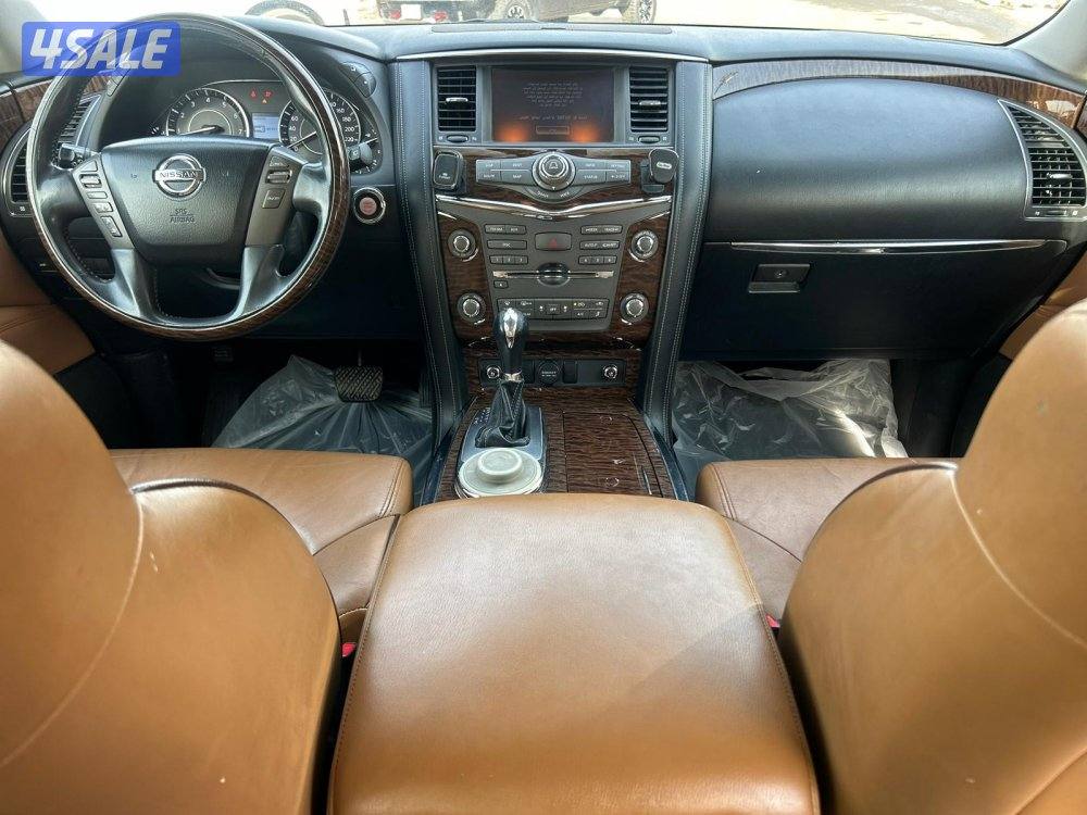 نيسان باترول بلاتنيوم.V8 موديل 2014 ماشى 332.000 k.m وارد البابطين .6