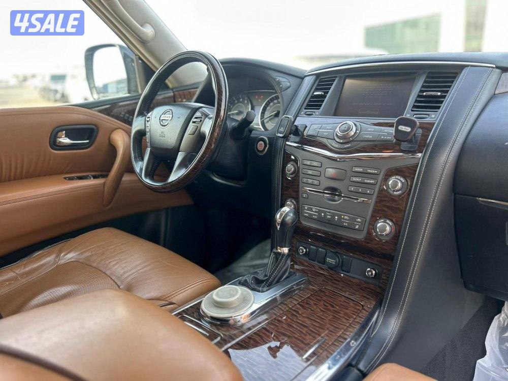 نيسان باترول بلاتنيوم.V8 موديل 2014 ماشى 332.000 k.m وارد البابطين .7