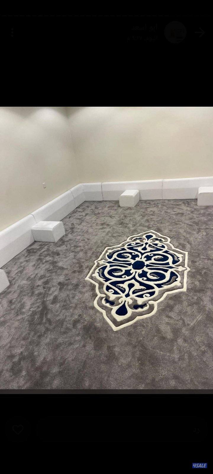 كل مايخص الديوانيات لدينا قنفات مساند بغلي وسعودي نكشات حفر يدوي سجاد15