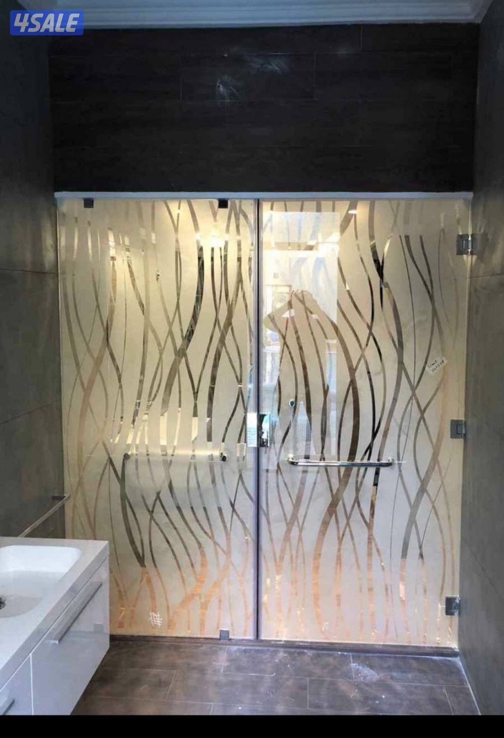 فني زجاج شاورت مرايا دربزين درج بلكونة جميع انواع الزجاج15