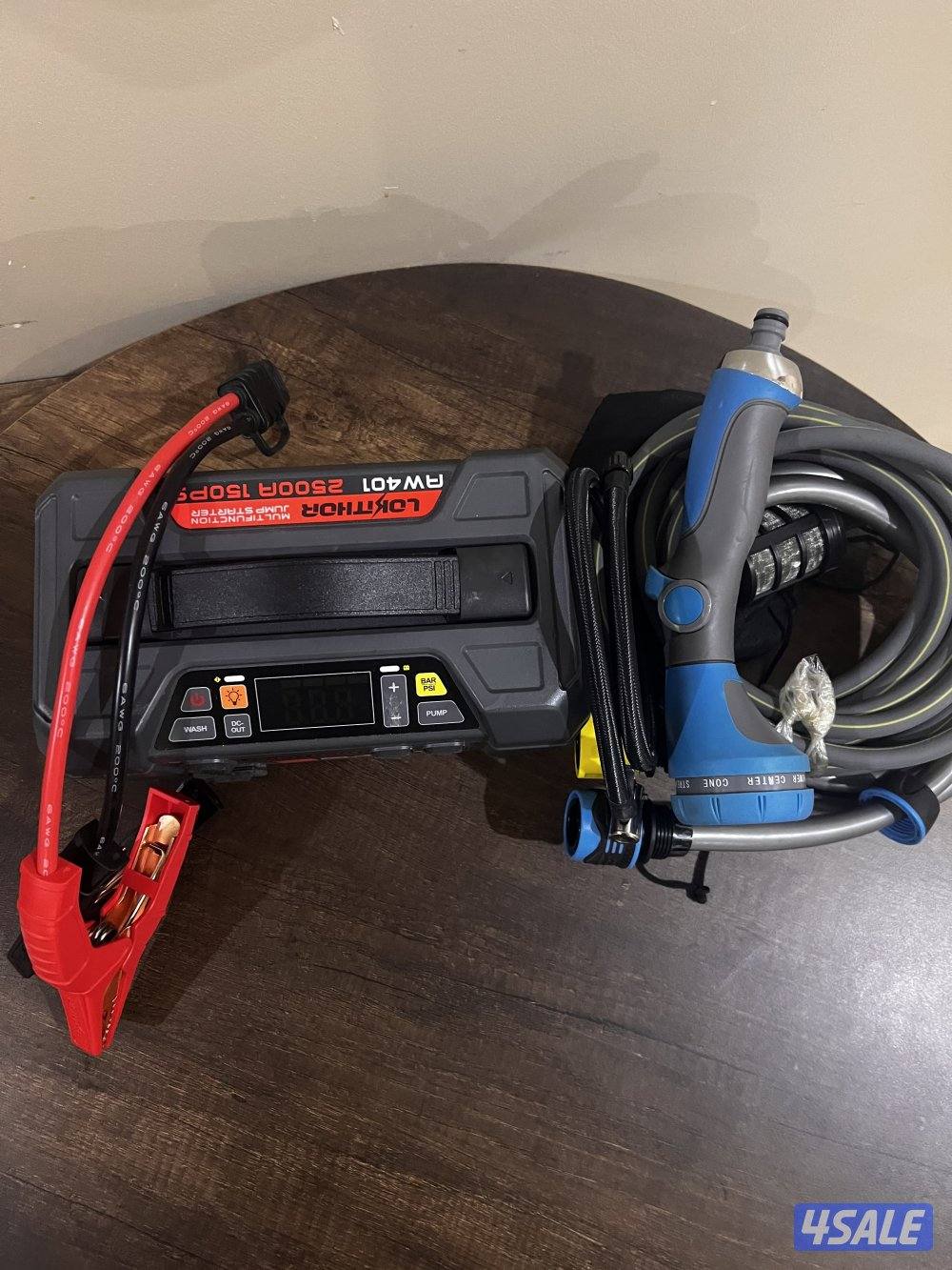 بطارية  لوكى تور..مضخه هواء تواير وماى وتشحن بطاريه السيارة2