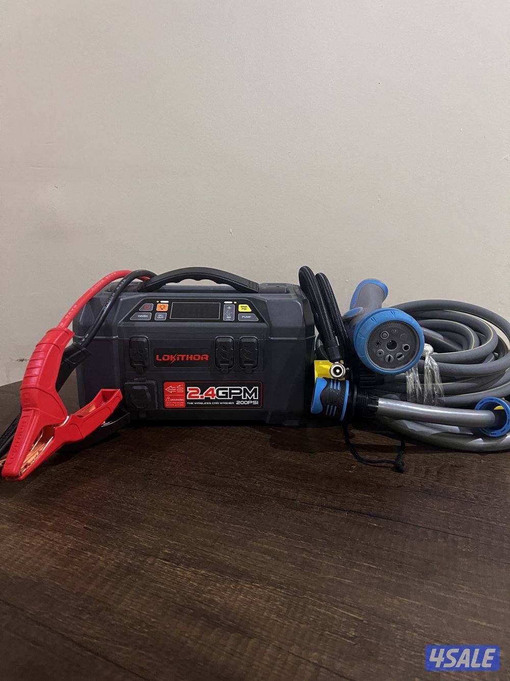 بطارية  لوكى تور..مضخه هواء تواير وماى وتشحن بطاريه السيارة4