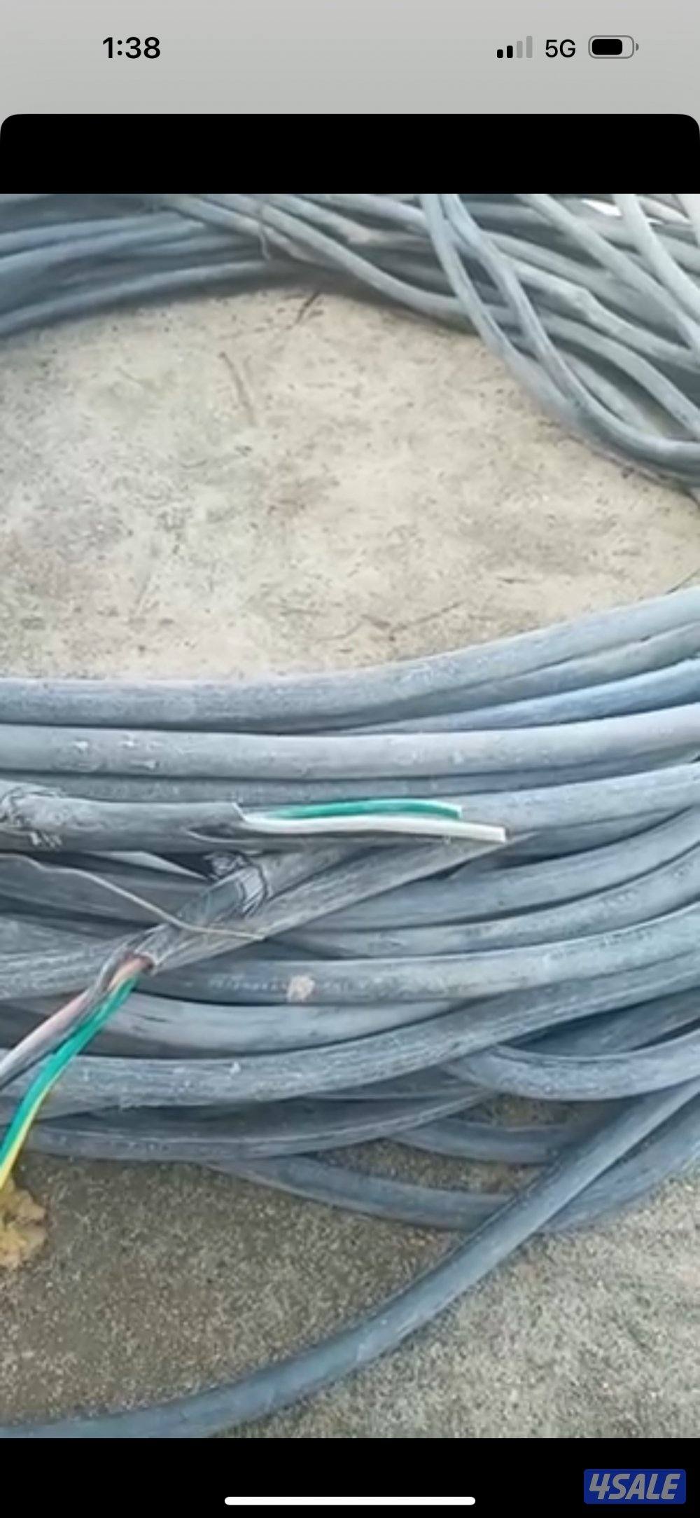 كيبل ٦ ملي للبيع 150 متر0