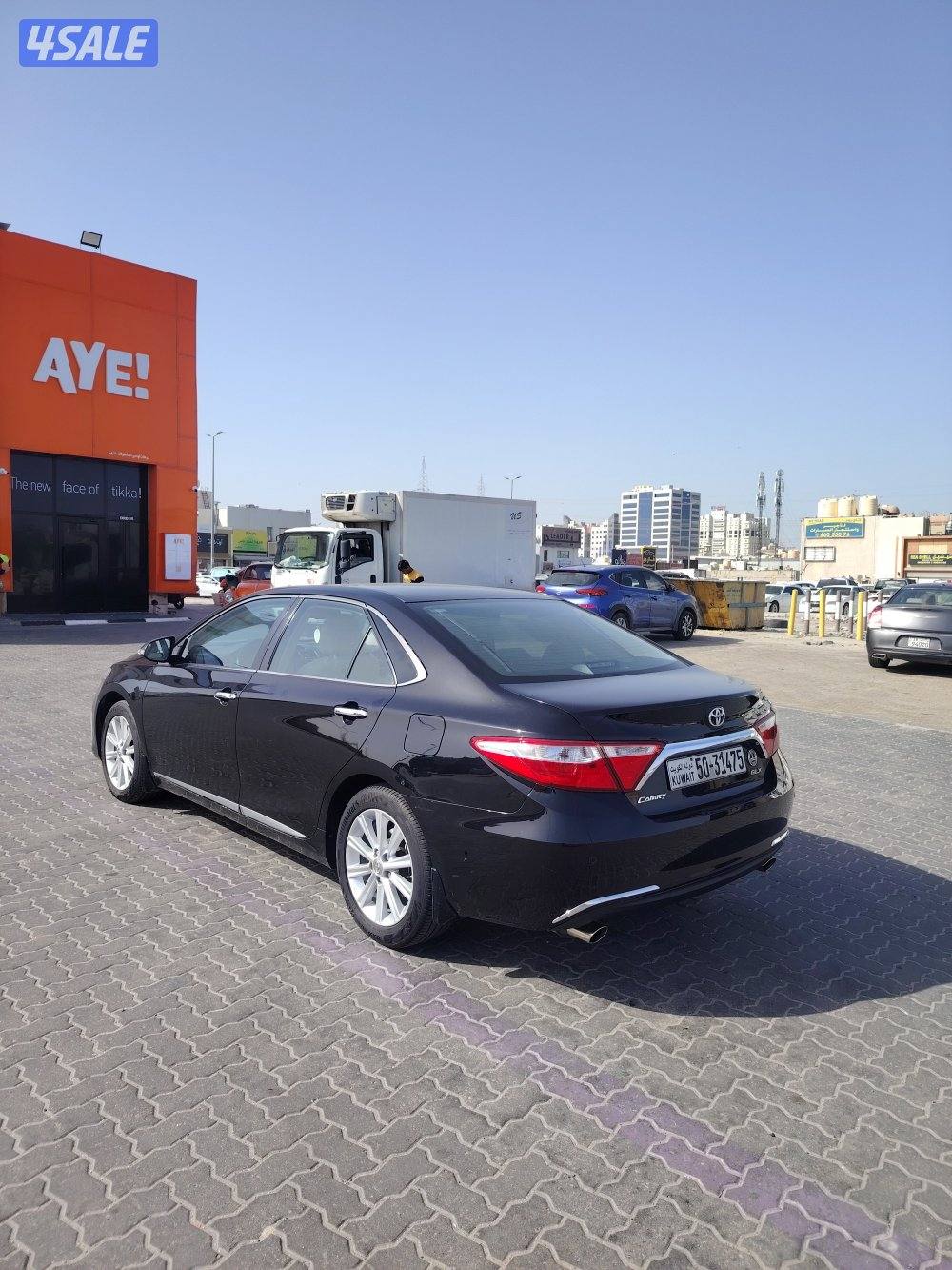 كامري بحالة الوكاله ماشي٦١ الف صبغ وكااله2