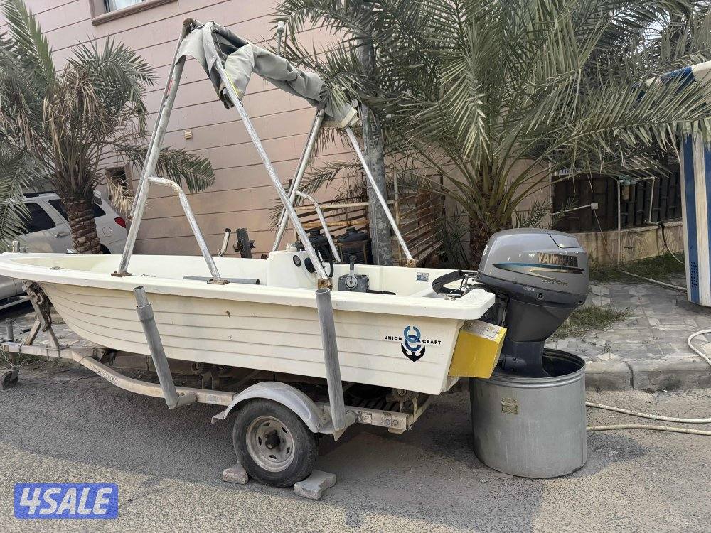 للبيع طراد الاتحاد ١٤قدم مكينه٤٠ ياماها فور ستروك موديل ٢٠٠٧0