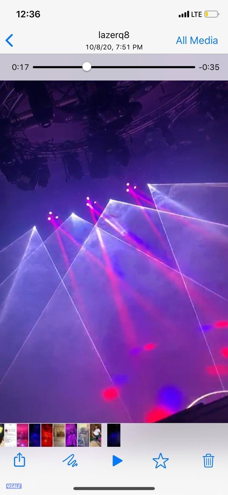 للبيع ليزر سبايدر احمر ازرق11