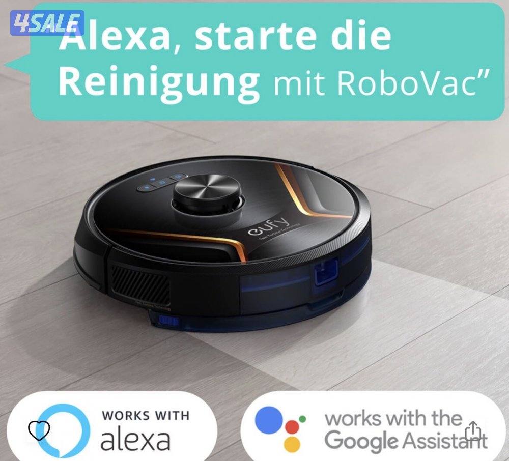 للبيع اقوى مكينة تنظيف ذكي EUFY X8 2in1 twinturbo0