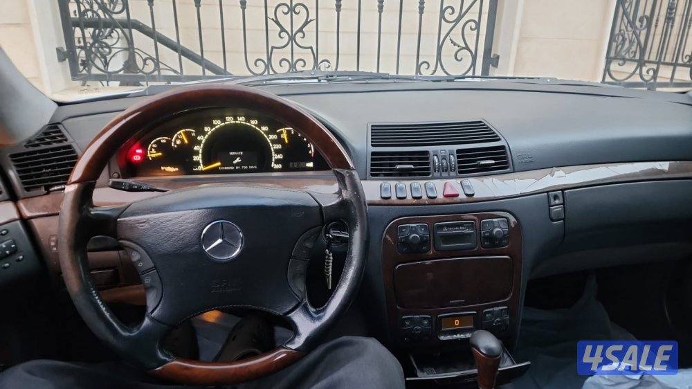 للبيع مرسيدس S 320 موديل 2000 ماشي 1534