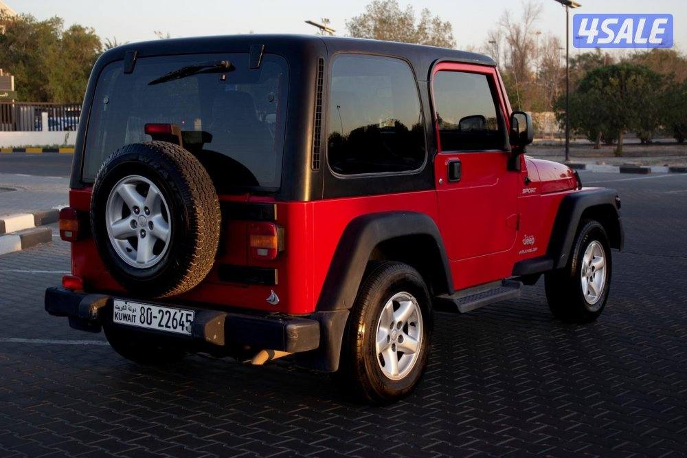 للبيع جيب رانجلر موديل 20051