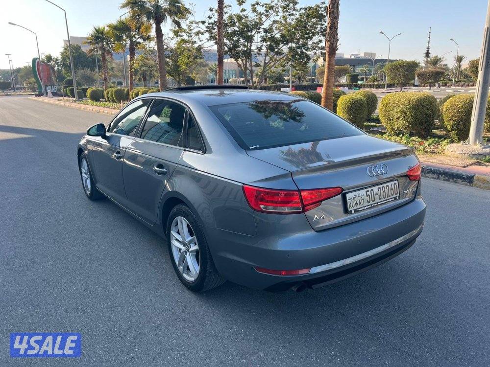 للبيع اودي A4 موديل 2018 ( شـرط الـفـحـص ) عداد 137 فـقـط4