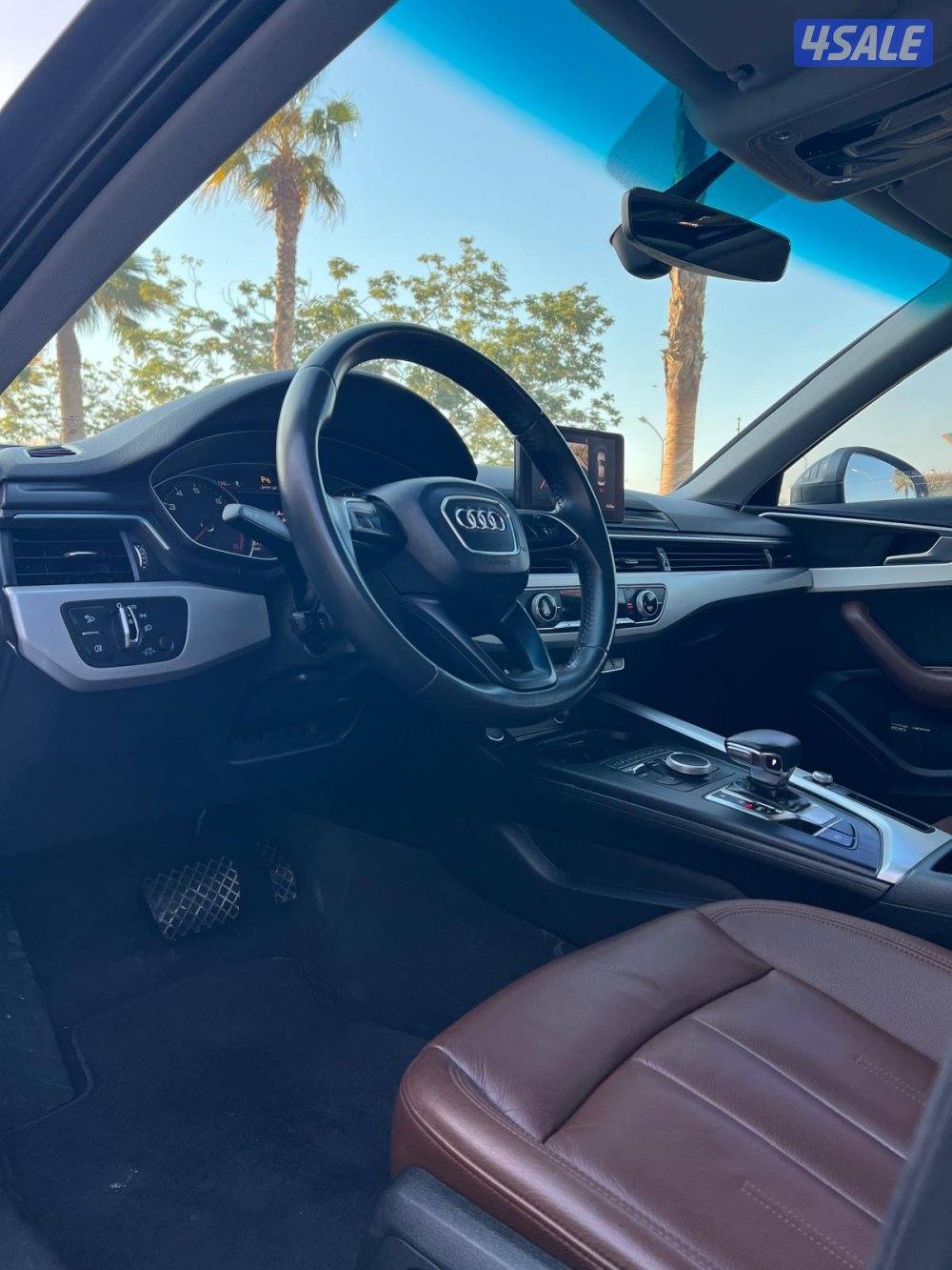 للبيع اودي A4 موديل 2018 ( شـرط الـفـحـص ) عداد 137 فـقـط12