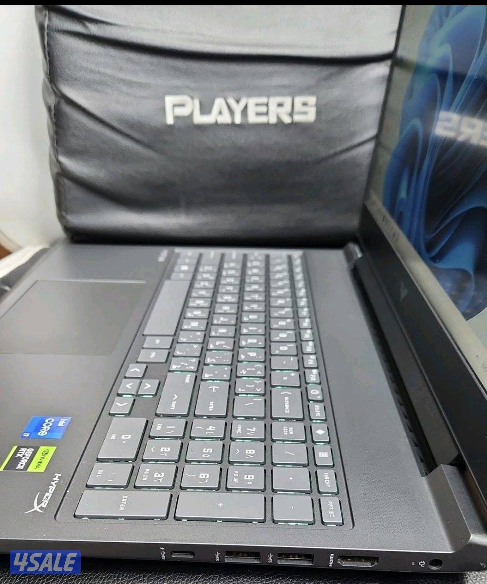 للبيع لابتوب جيمنقHp Victus /core i714gen/16 Ram/1TBSSD/4050 Rtx 6GB2