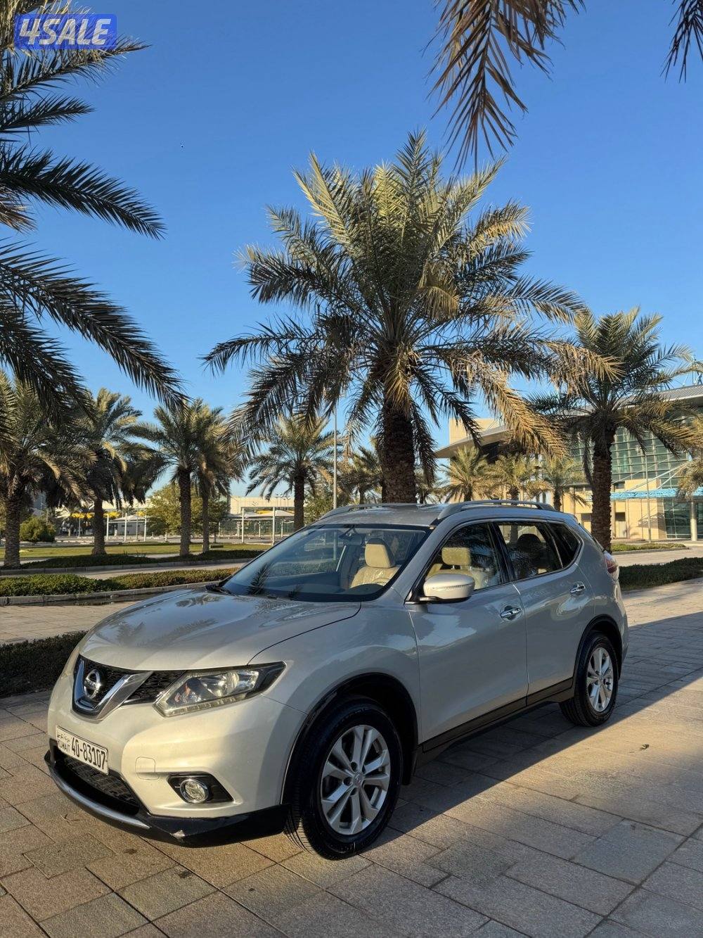 للبيع نيسان إكس تريل 2017 ماشي 87 الف1