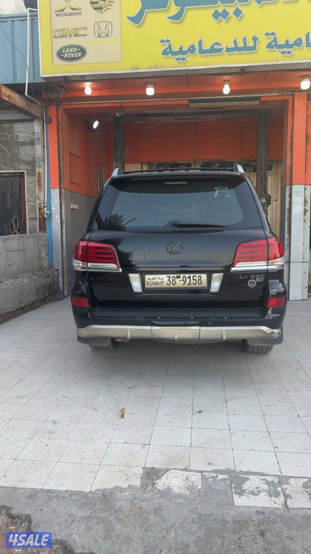 لكزس ٢٠٠٩  جيب LX اسود داخل بيج  موجود صوره الفحص4