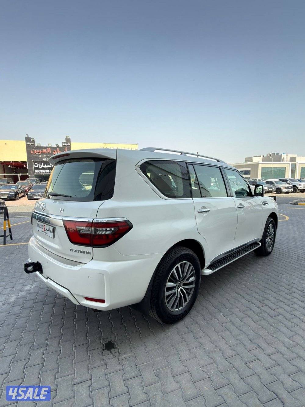 نيسان باترول بلاتينوم ستي صبغ الوكاله شرط الفحص الخليج2