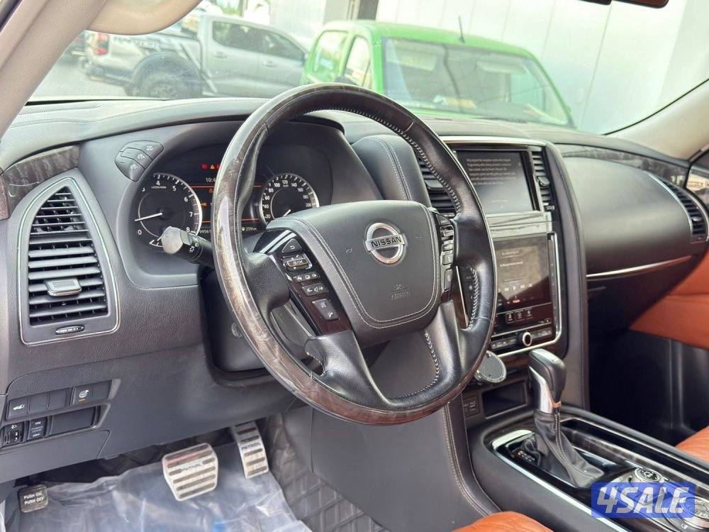 نيسان باترول بلاتينوم ستي صبغ الوكاله شرط الفحص الخليج9