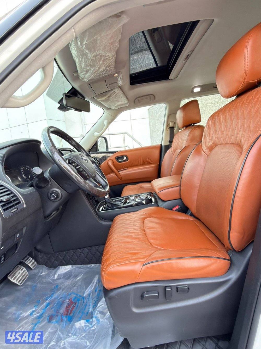 نيسان باترول بلاتينوم ستي صبغ الوكاله شرط الفحص الخليج11