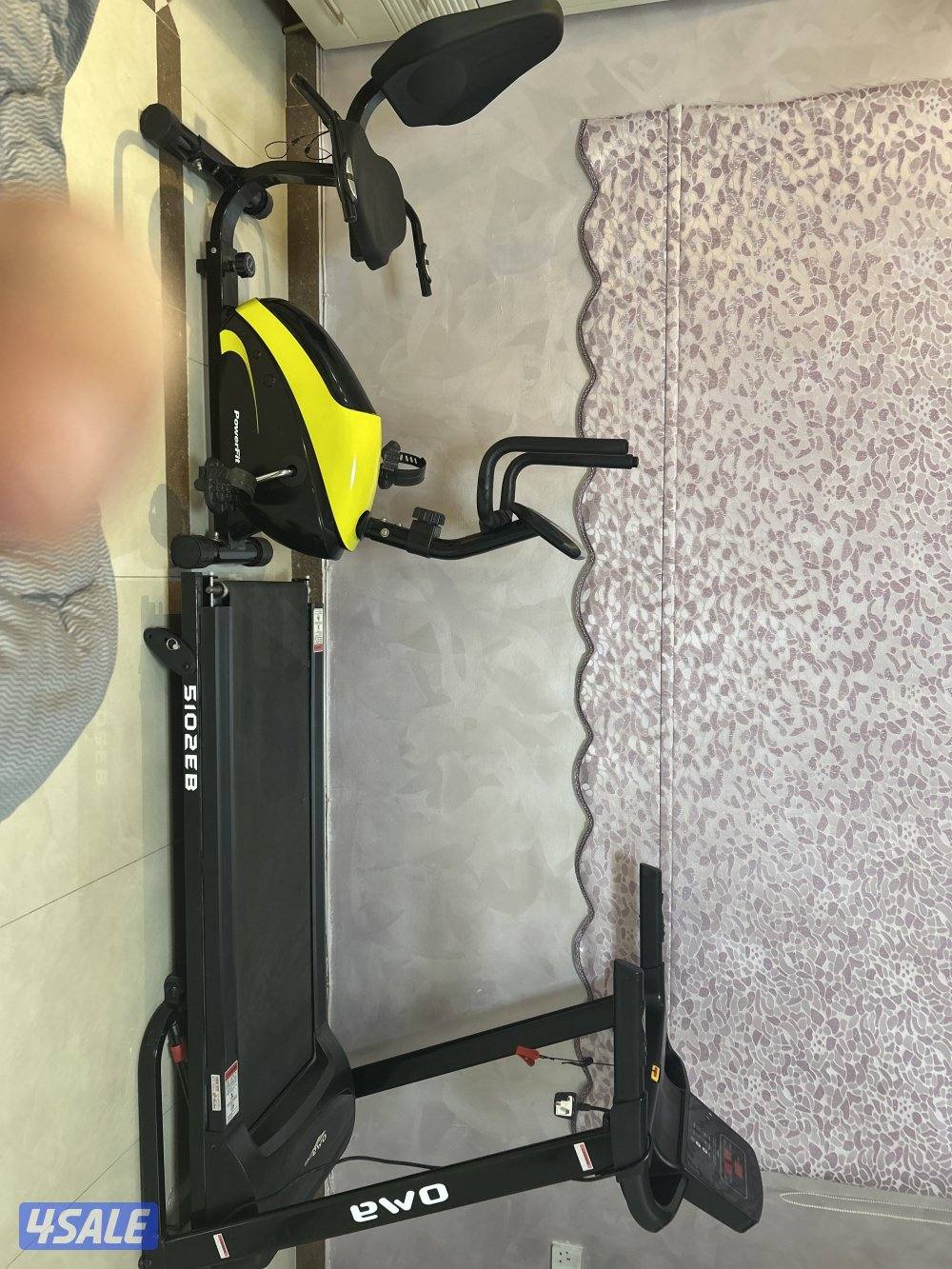 جهاز مشي ودراجة استعمال خفيف جداً0