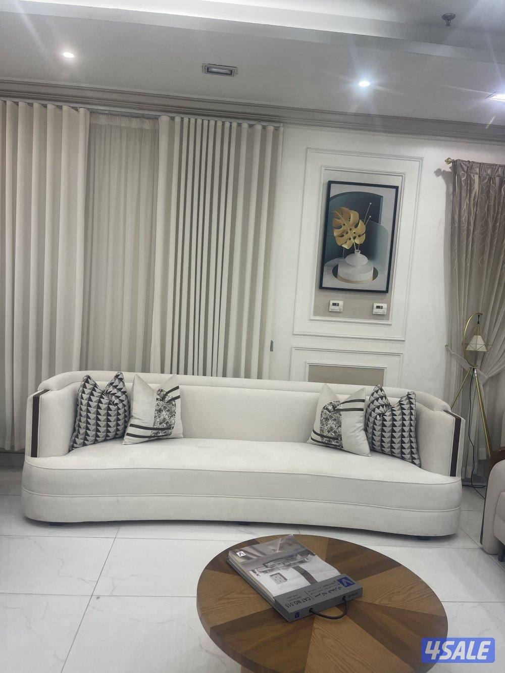 تفصال وتنجيد جميع موديلات الكنب والستاير الويفي الفندقيه وديوانيات4