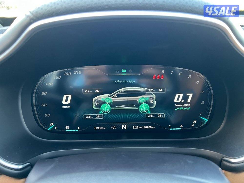 للبيع MG HS موديل 2020 بحالة جيدة جدا شرط الفحص جير مكينة شاصي12