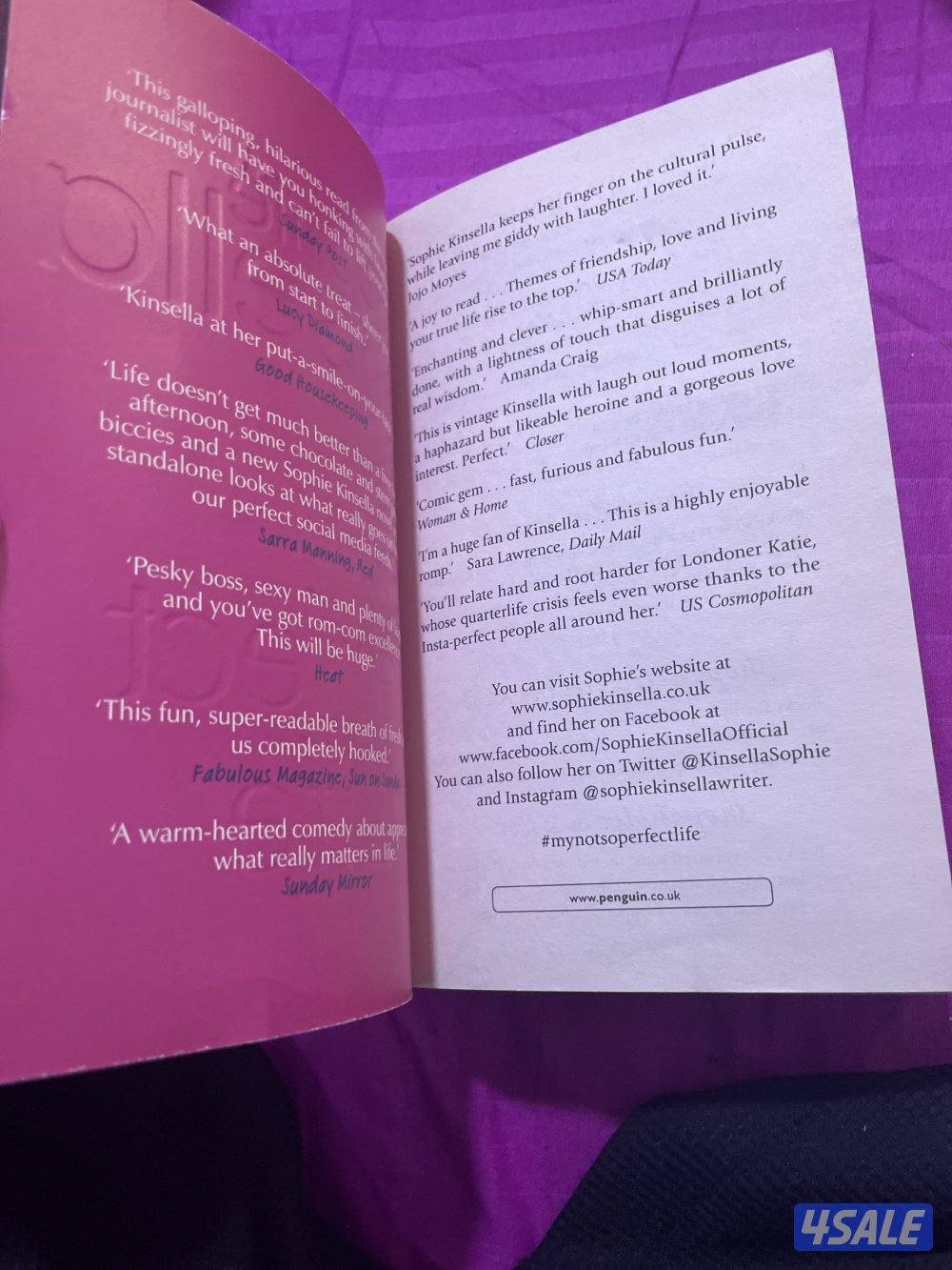 My “not to” perfect life- Sophie Kinsella4