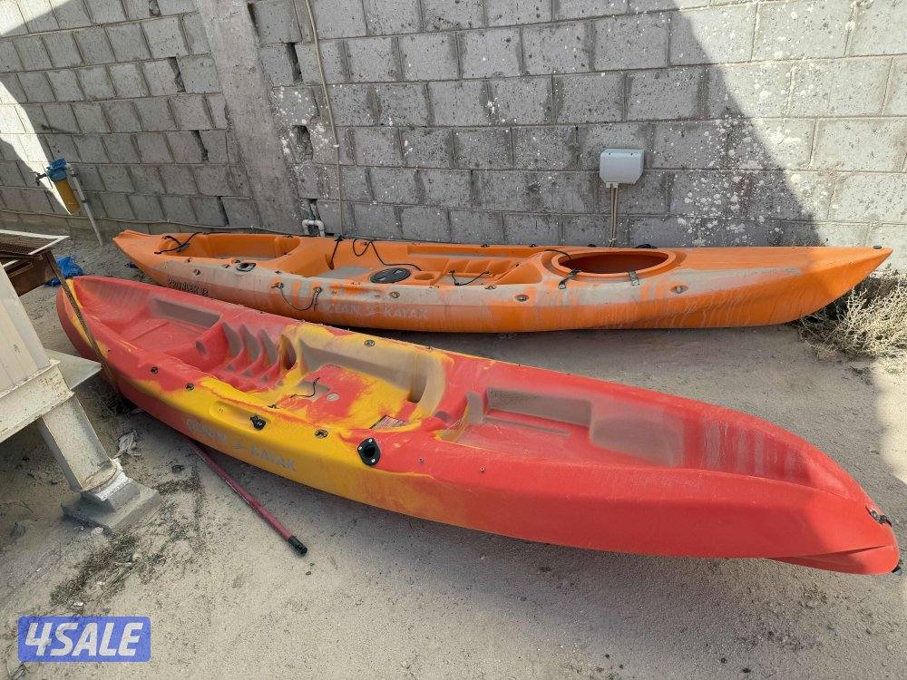 للبيع عدد 2 كاياك أمريكي ماركة (Ocean Kayak)0