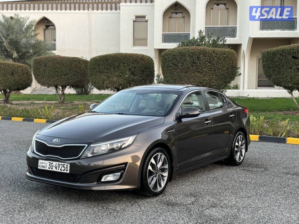 كيا اوبتيما موديل 2015 بحاله ممتازه جدا شرط الفحص0