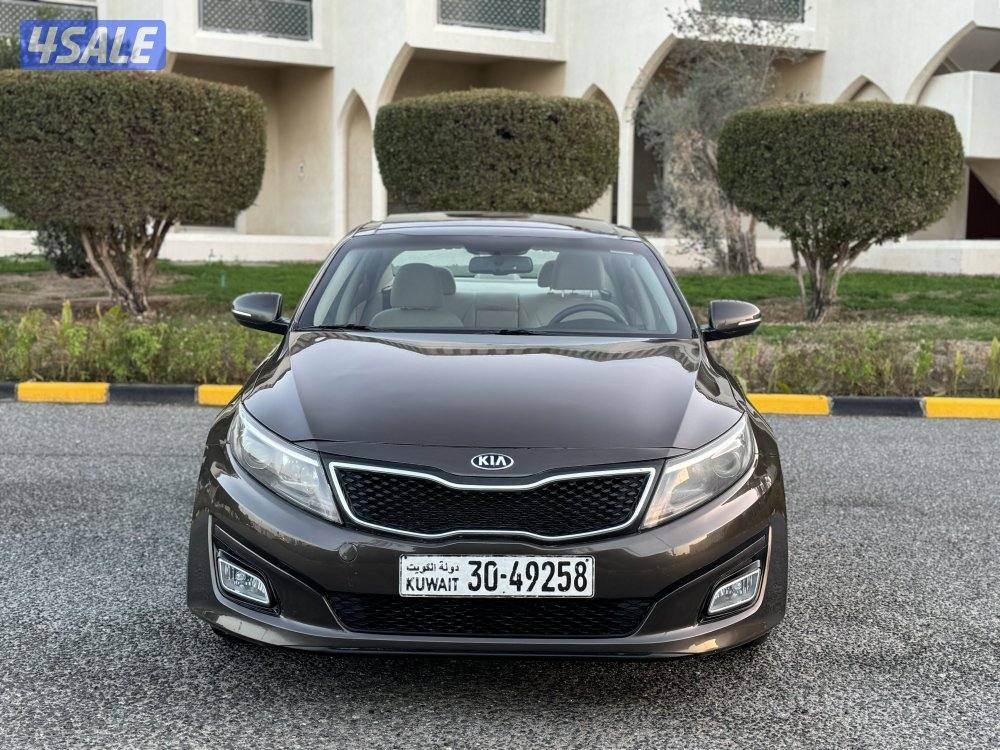 كيا اوبتيما موديل 2015 بحاله ممتازه جدا شرط الفحص2