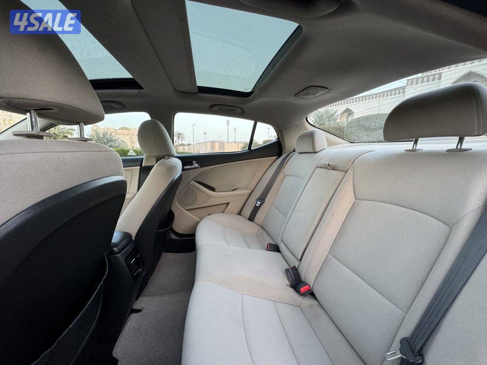 كيا اوبتيما موديل 2015 بحاله ممتازه جدا شرط الفحص5