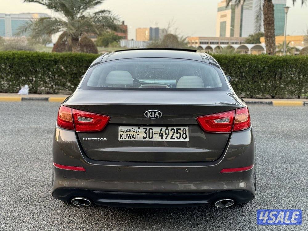 كيا اوبتيما موديل 2015 بحاله ممتازه جدا شرط الفحص6