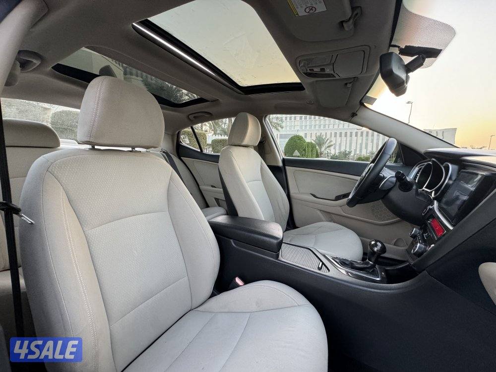 كيا اوبتيما موديل 2015 بحاله ممتازه جدا شرط الفحص9