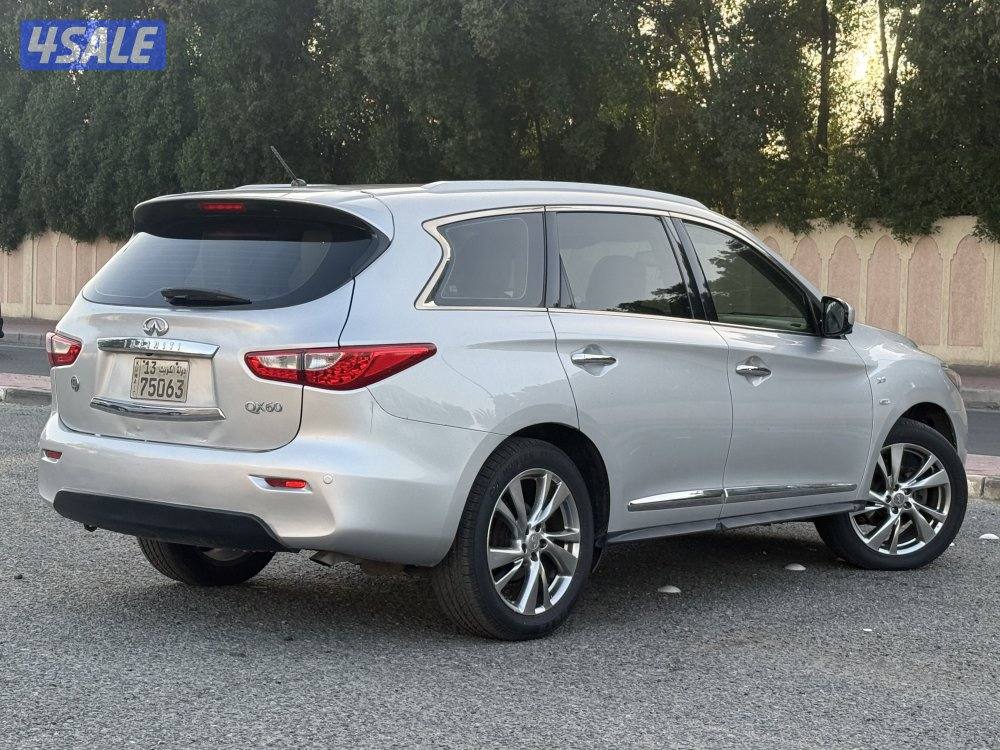 للبيع - انفينتى QX60 - موديل 2015 - بحاله ممتازه5