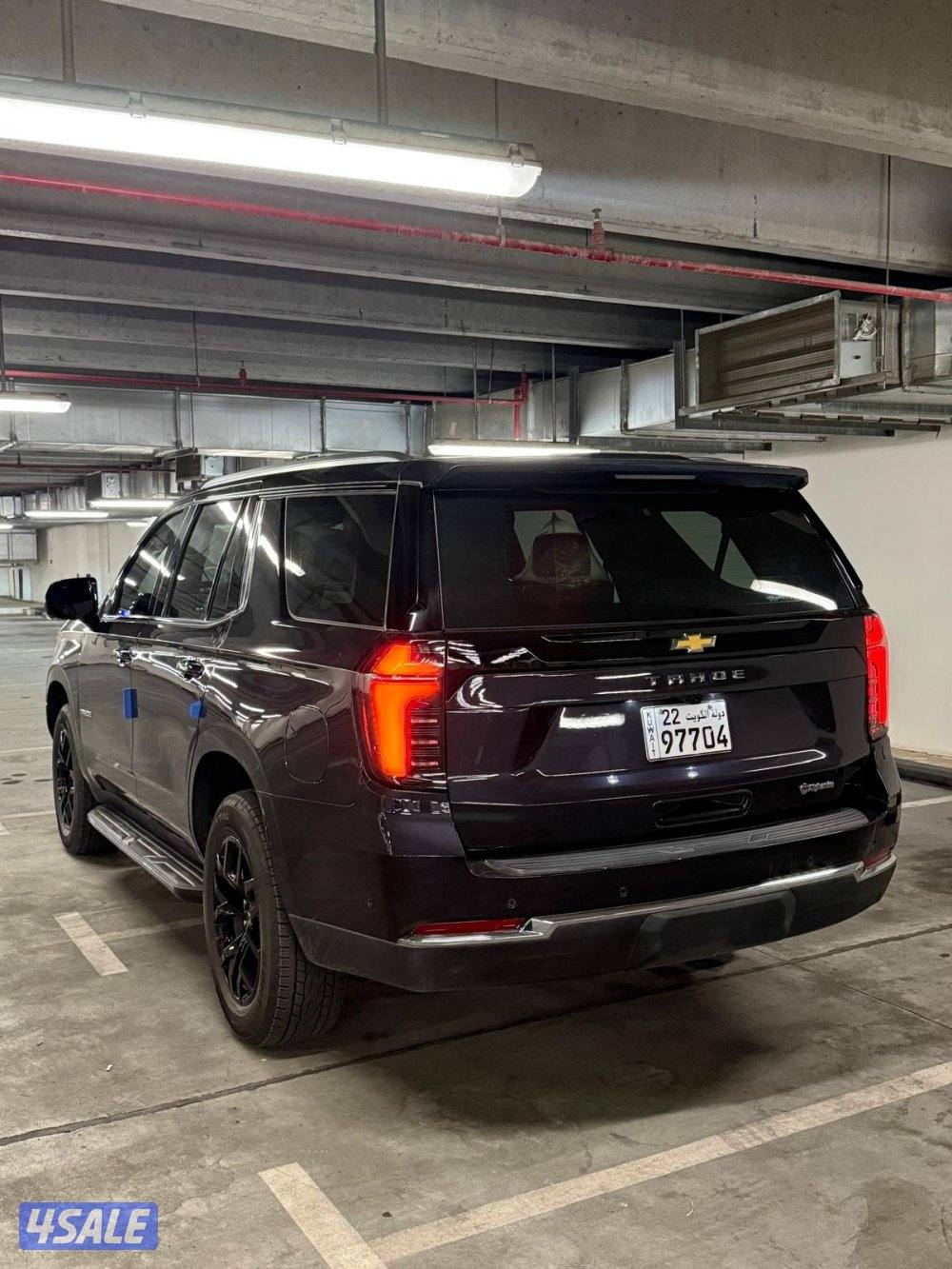 تاهو ٢٥ شرط الفحص بكامل عليه حمايه  ماشي ٢٤ الف1