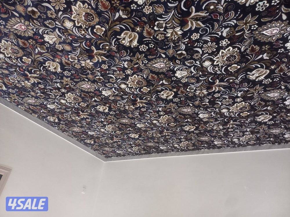 يوجد لدينا جميع انواع السجاد الساده والمشجر باركيه بلاستك قطع جاهزا12