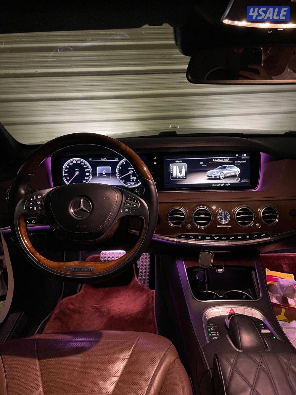 للبيع مرسيدس 500 لارج بنوراما اربعه زرار فول صبغ الوكاله11