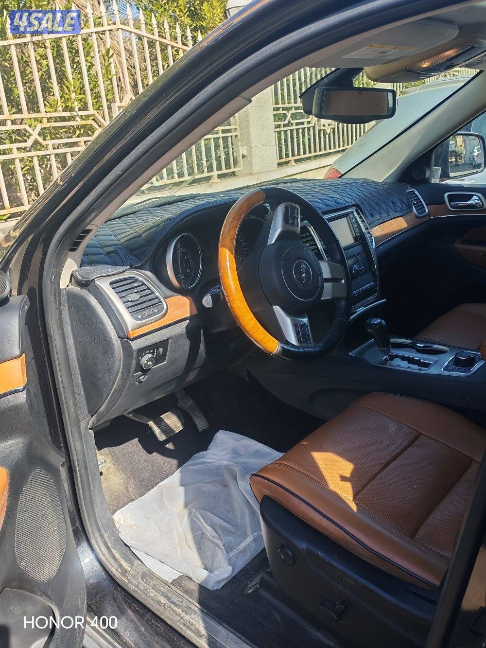 سياره للبيع جراند شيروكي٢٠١٢ صبغ المكاله7