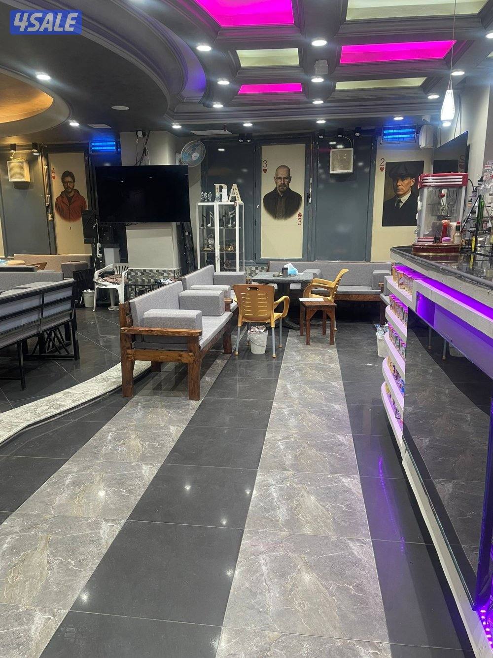 مقهى البيع مجهز كااامل مجمع فرح حولي مكان مميز2