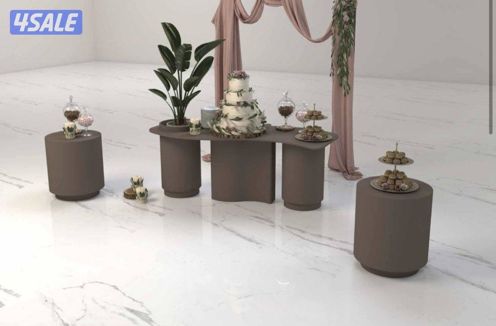 طاولات ضيافه لمشروع او منزل للبيع جديد1