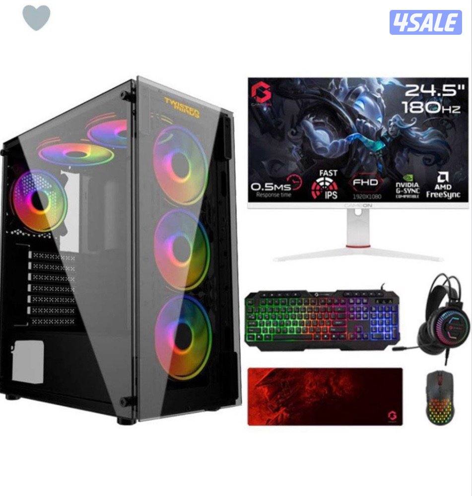 للبيع بيسي مع شاشة 24 بوصة0