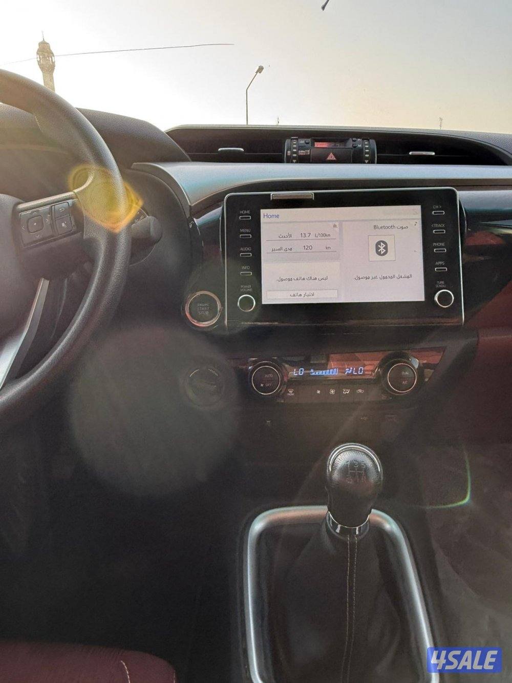 تويوتا هايلكس دبل – قير عادي – موديل 20235