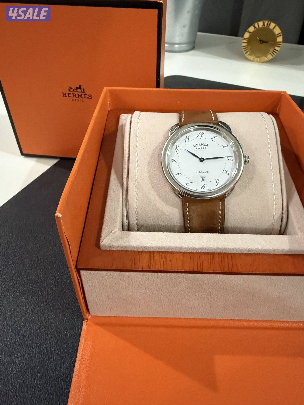 ساعه ارميز ارسو مقاس ٤٠ بحاله الجديدة أوتوماتيك0