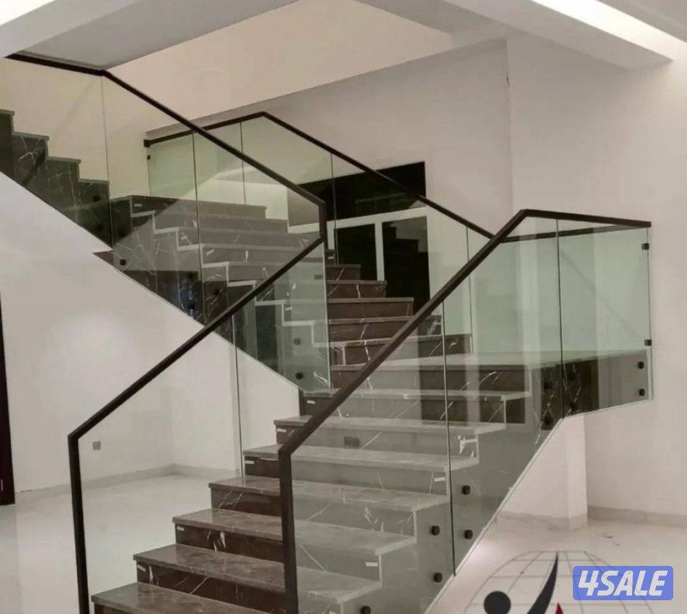 مرايا الخليجية للزجاج ومرايا والدرابزين الزجاجي2