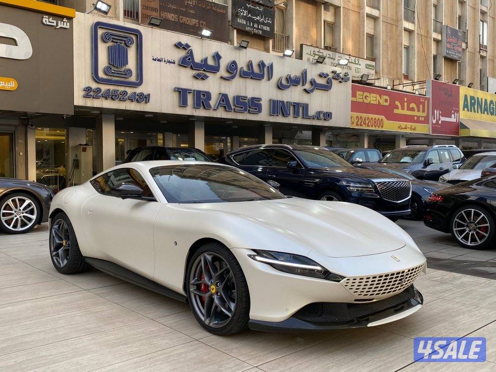 فيراري روما موديل 2022 عداد 22 الف كيلو فقط تحت الكفاله وارد الزياني1